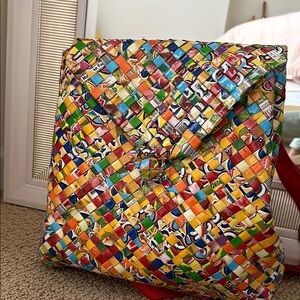 Colorful Woven Backpack - Nahui Ollin